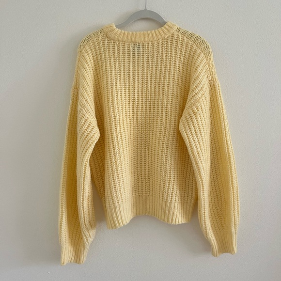 A New Day/Target Yellow Crewneck Sweater - Picture 2 of 3